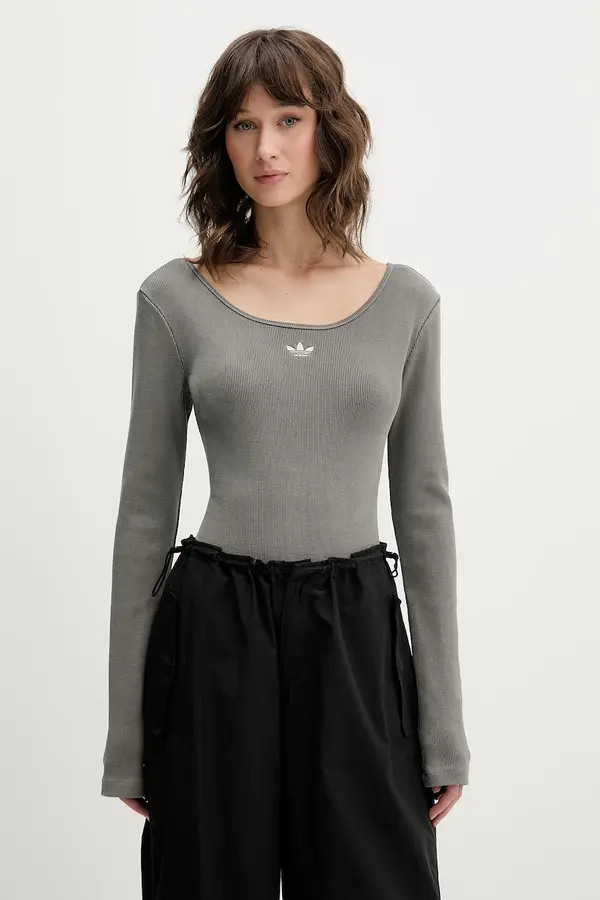 adidas Originals adidas Originals bodi za žene od pamuka s elastanom