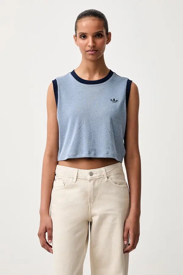adidas Originals adidas Originals crop top za žene s modalom Heather