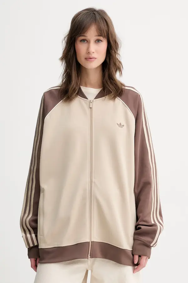 adidas Originals adidas Originals dukserica na zakopčavanje za žene s pamukom