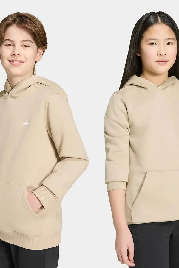 adidas Originals adidas Originals dukserica sa kapuljačom za djecu s pamukom