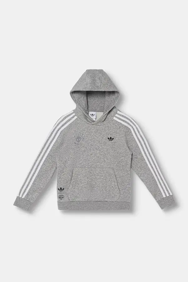 adidas Originals adidas Originals dukserica sa kapuljačom za djecu s pamukom