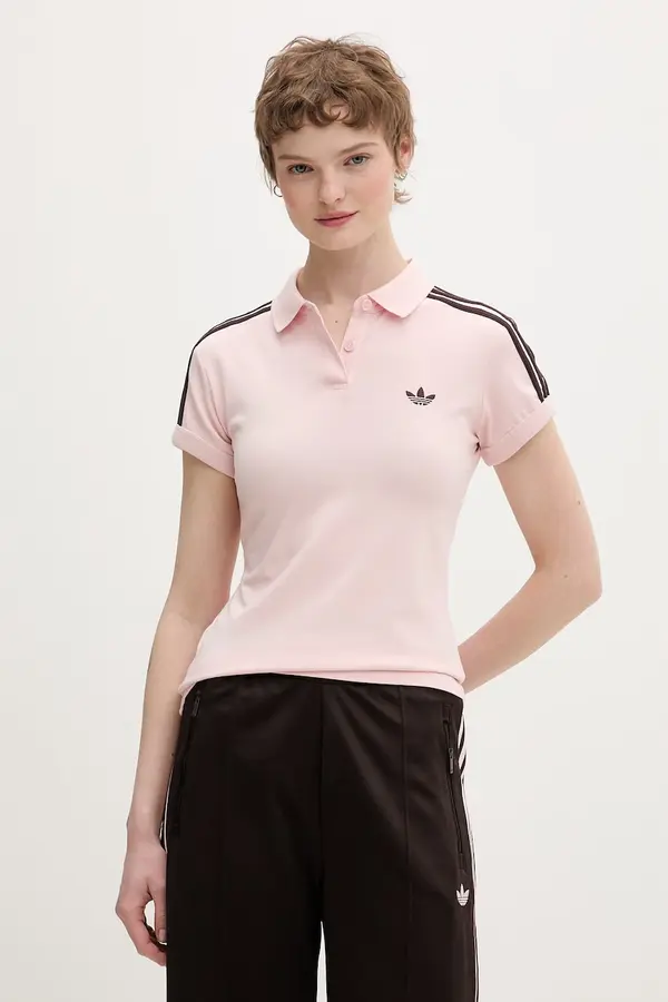 adidas Originals adidas Originals polo za žene od pamuka