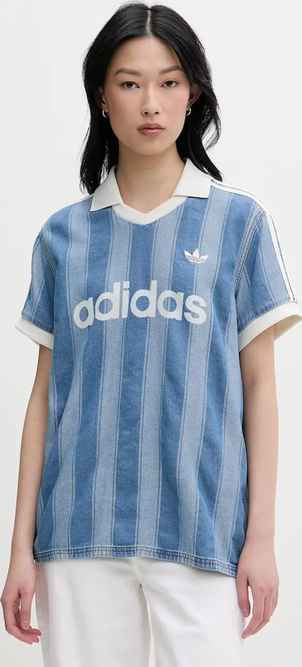 adidas Originals adidas Originals polo za žene od pamuka