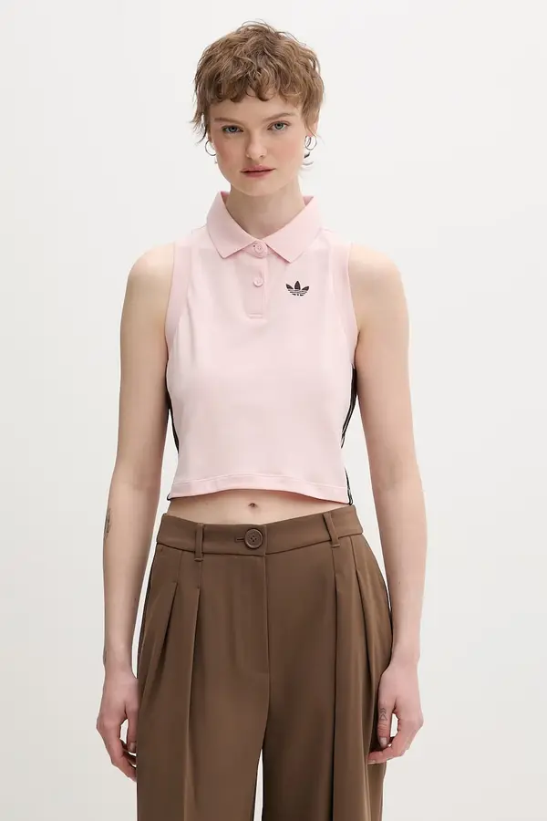 adidas Originals adidas Originals top za žene od pamuka s elastanom