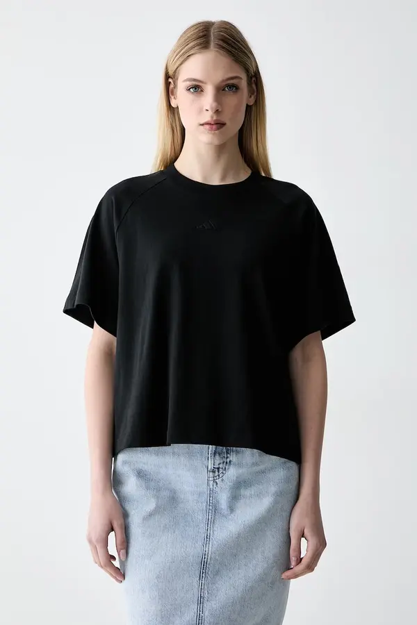 adidas adidas oversize majica kratkih rukava ženska pamučna