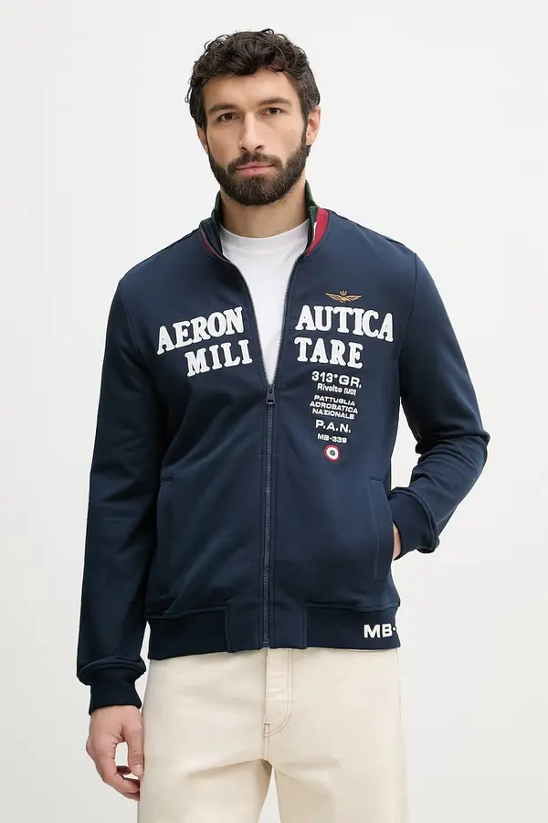 Aeronautica Militare Aeronautica Militare dukserica na zakopčavanje muška