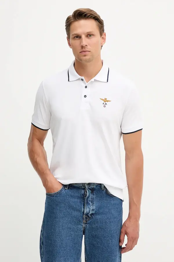 Aeronautica Militare Aeronautica Militare polo muški od pamuka