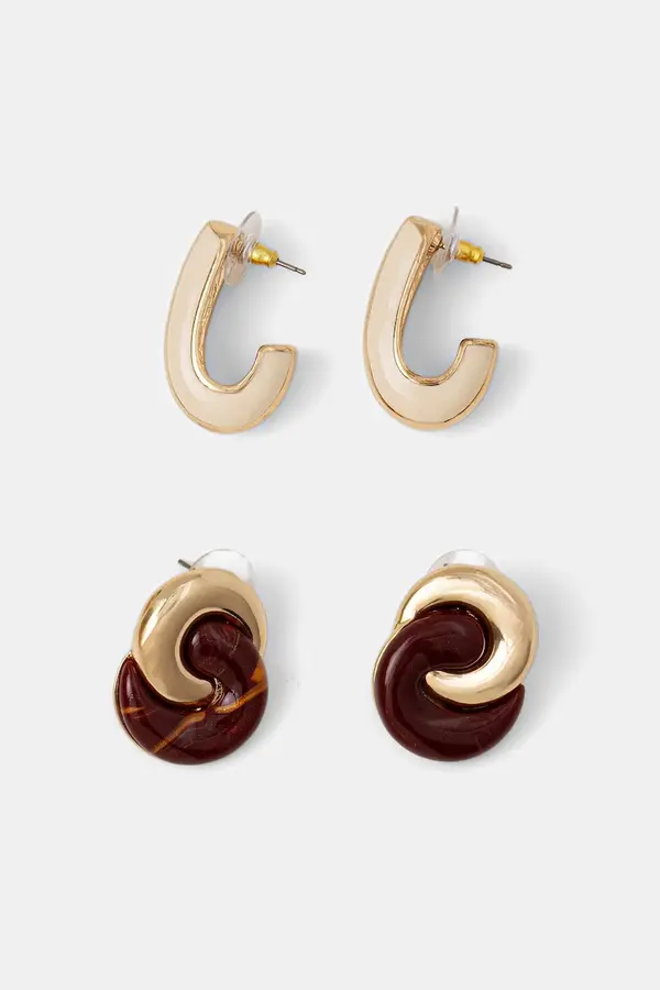 Aldo Aldo naušnice za žene metalne CHELLEY 2-pack