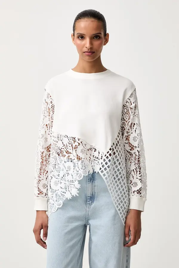 AllSaints AllSaints bluza za žene od pamuka s elastanom MALORIE LS TOP