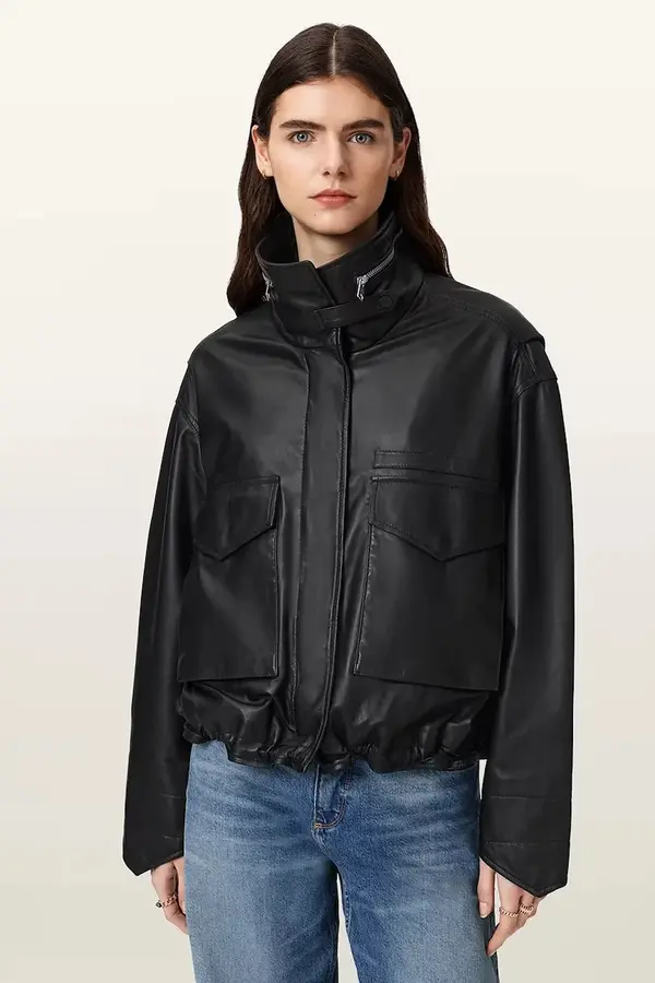 AllSaints AllSaints bomber jakna ženska kožna
