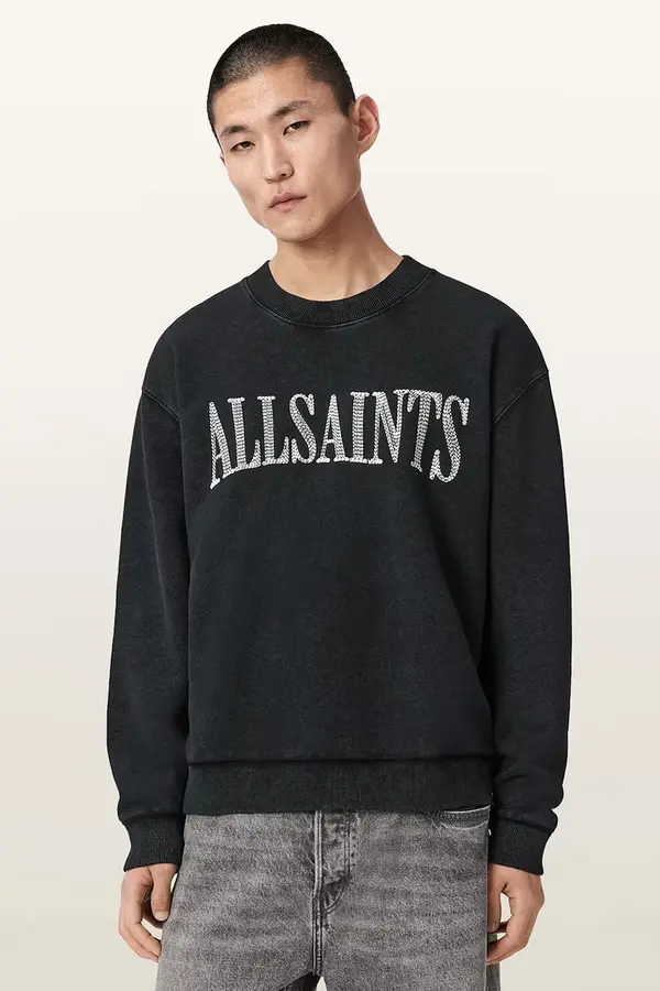 AllSaints AllSaints dukserica za muškarce od pamuka DASH