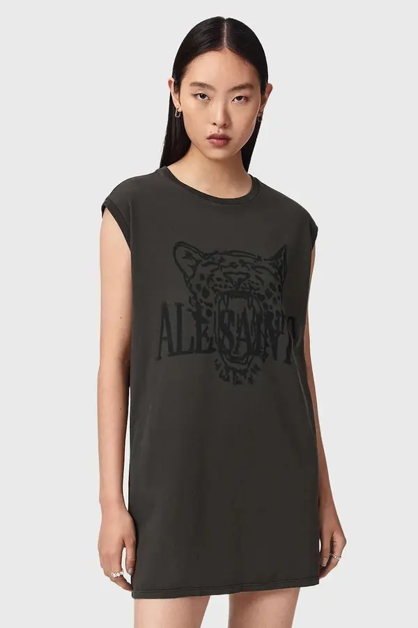 AllSaints AllSaints haljina od pamuka WILD