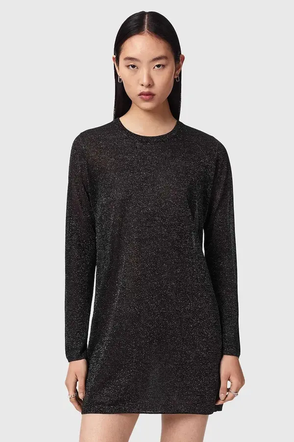 AllSaints AllSaints haljina s viskozom TILLII