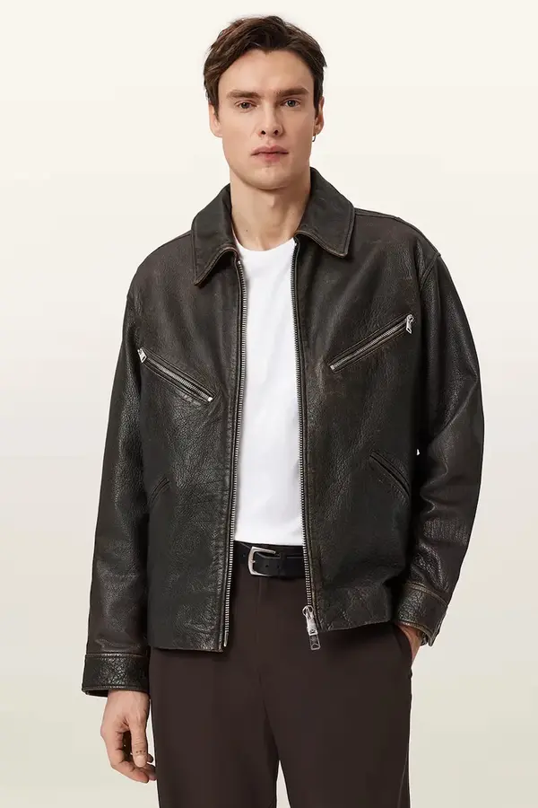 AllSaints AllSaints jakna muška kožna STARDAY