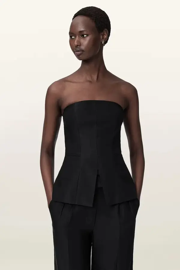 AllSaints AllSaints korzet bluza za žene od viskoze CHARLEY