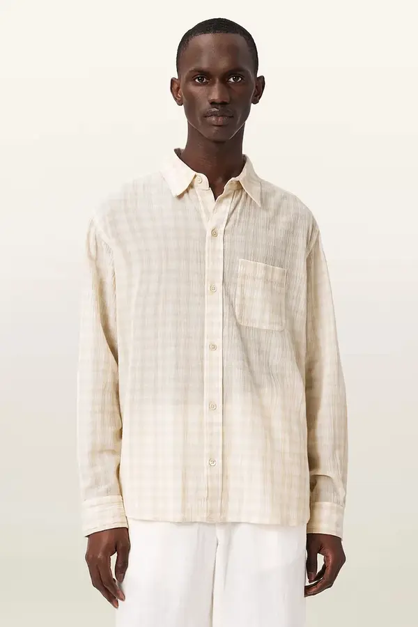 AllSaints AllSaints košulja za muškarce od pamuka TOYA