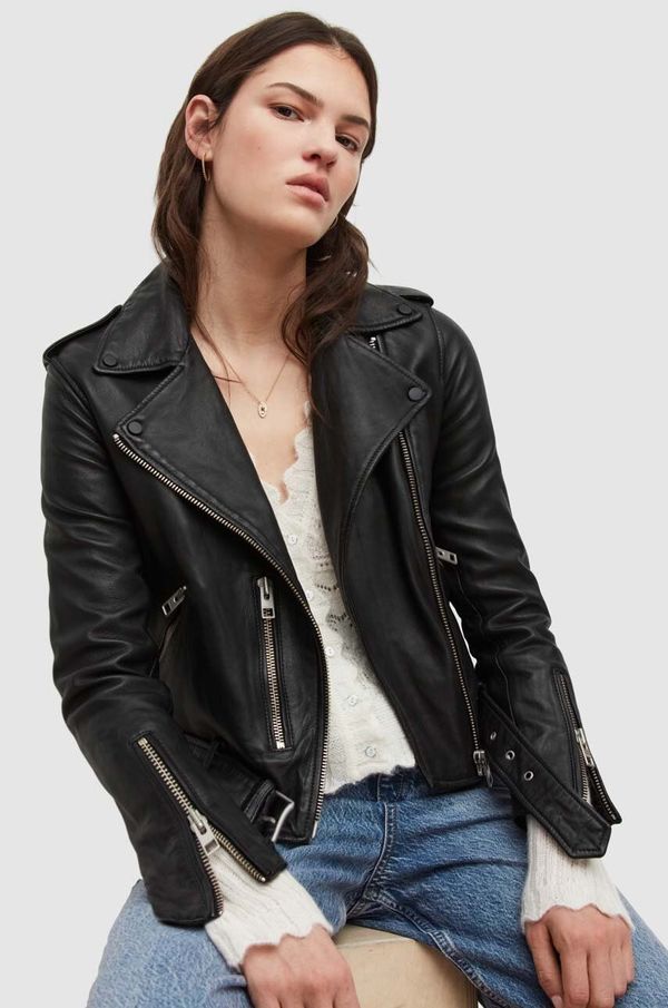 AllSaints AllSaints - Kožna jakna Balfern Biker