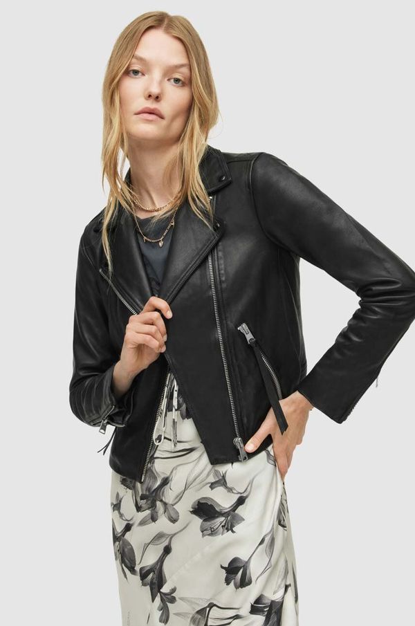 AllSaints AllSaints - Kožna jakna Dalby Biker