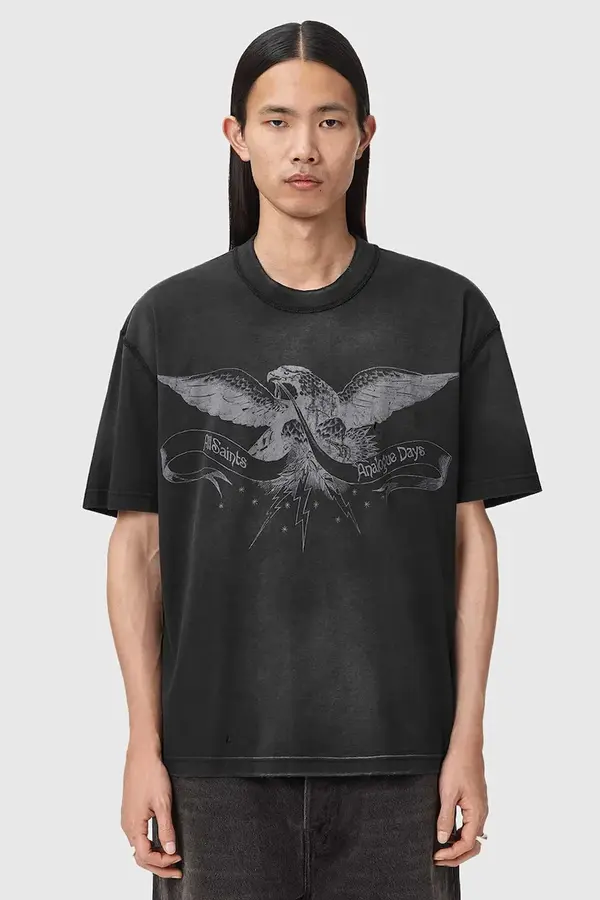 AllSaints AllSaints majica za muškarce od pamuka AETERNA