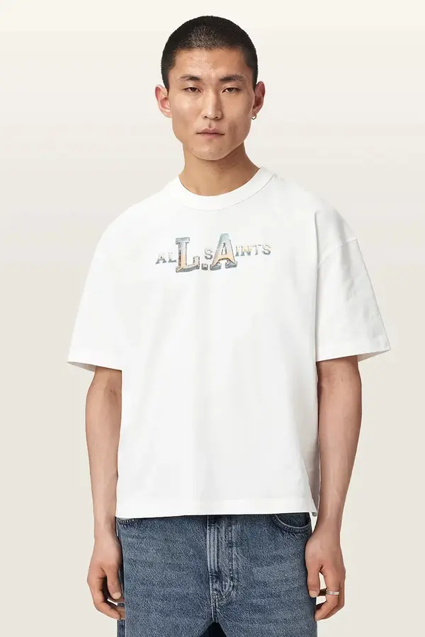 AllSaints AllSaints majica za muškarce od pamuka ANGELINO