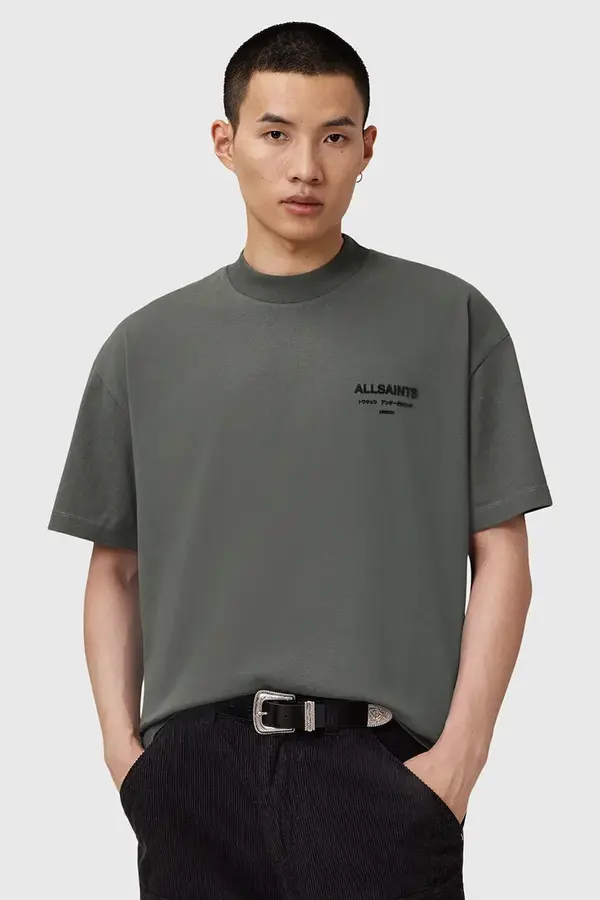 AllSaints AllSaints Majica za muškarce od pamuka XANDER
