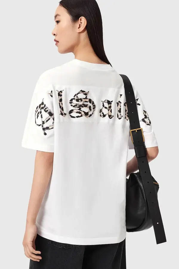 AllSaints AllSaints majica za žene od pamuka FUSE