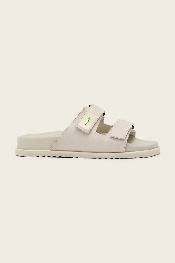 AllSaints AllSaints natikače za muškarce od brušene kože Vex Sandal