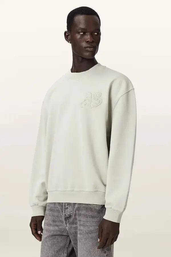 AllSaints AllSaints oversize dukserica muška od pamuka INSIGNIA