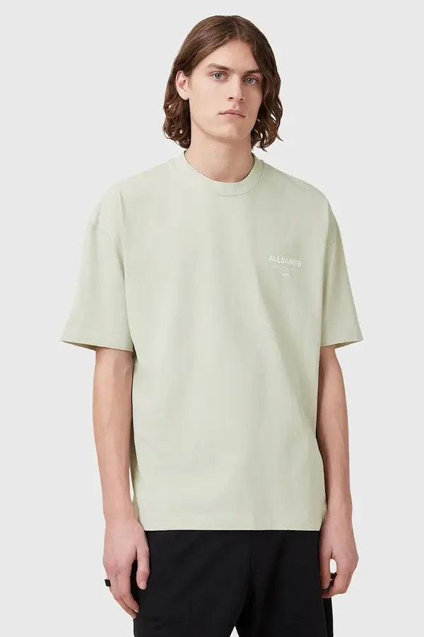 AllSaints AllSaints oversize majica kratkih rukava za muškarce od pamuka