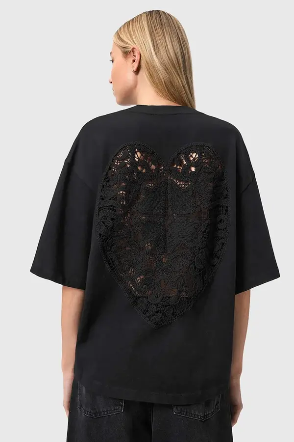 AllSaints AllSaints oversize majica kratkih rukava ženska pamučna ESME