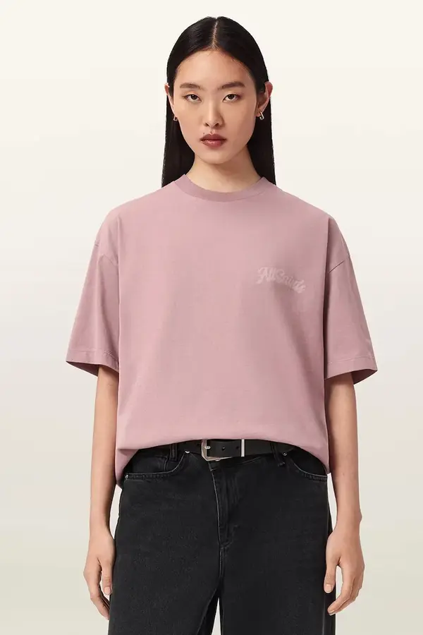 AllSaints AllSaints oversize majica kratkih rukava ženska pamučna ODYSSEY ETTA TEE