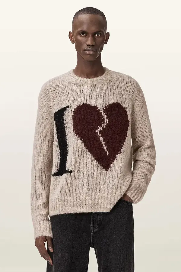 AllSaints AllSaints pulover za muškarce od vune LOVER KNIT