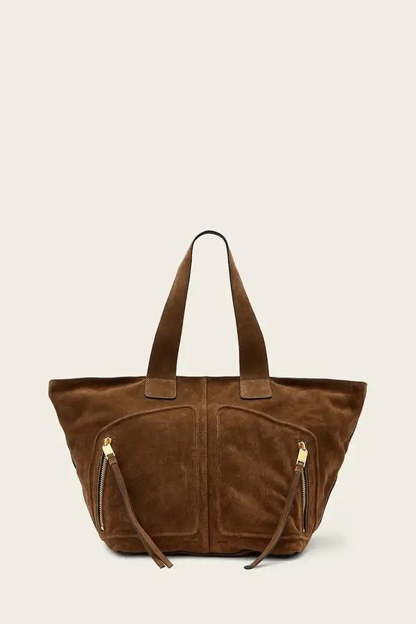 AllSaints AllSaints shopper torba za žene od brušene kože JEAN