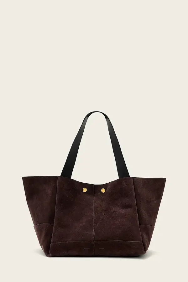 AllSaints AllSaints shopper torba za žene od brušene kože ROSALIE