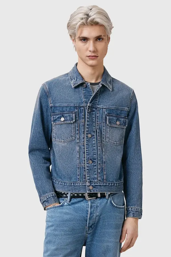 AllSaints AllSaints traper jakna za muškarce od pamuka EXILE