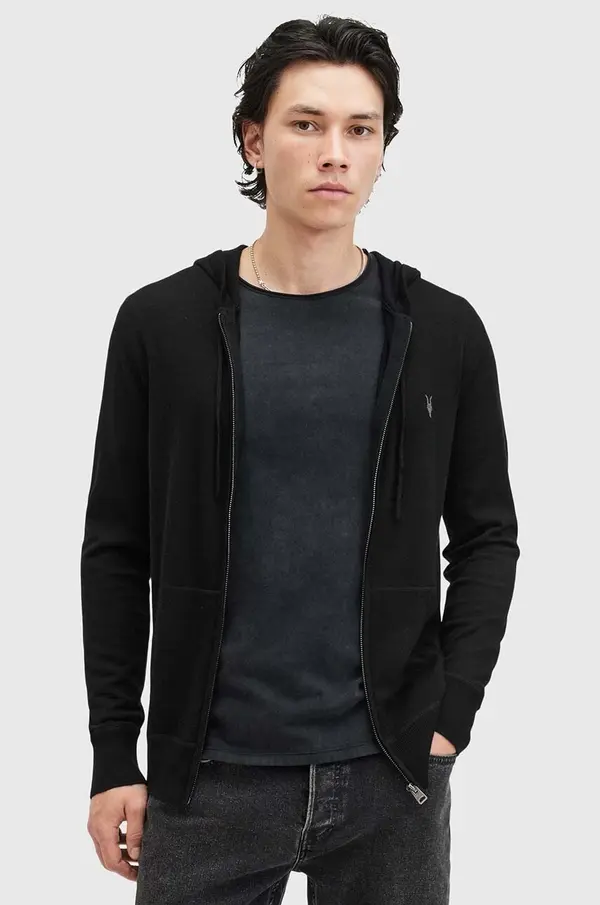 AllSaints AllSaints Vunena dukserica AllSaints MODE MERINO ZIP HOOD