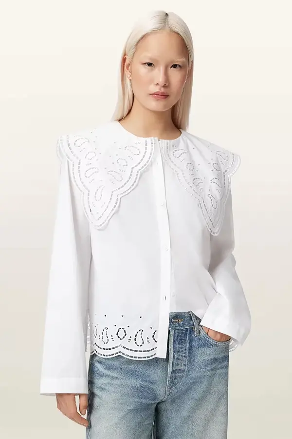 AllSaints AllSaints ženska pamučna košulja MARIE