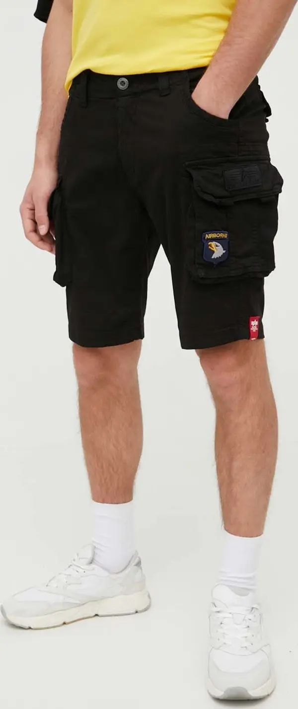 Alpha Industries Alpha Industries cargo kratke hlače za muškarce od pamuka s elastanom