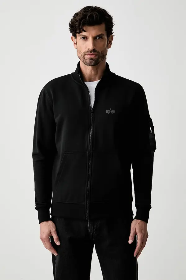 Alpha Industries Alpha Industries dukserica na zakopčavanje za muškarce s pamukom DTM Mid