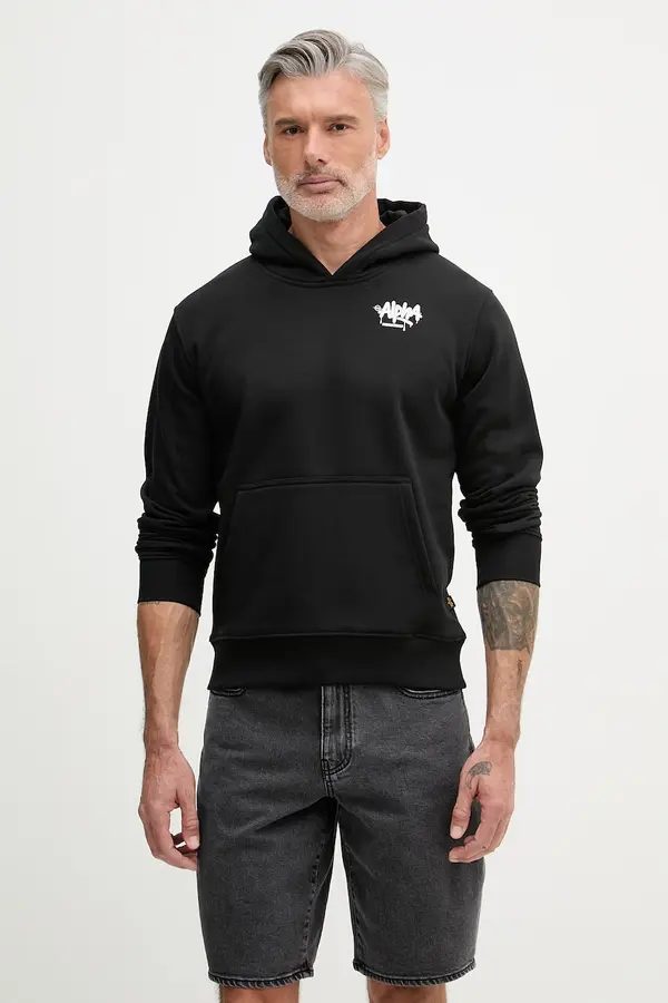 Alpha Industries Alpha Industries dukserica sa kapuljačom muška s pamukom Signature