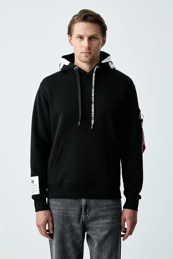 Alpha Industries Alpha Industries dukserica sa kapuljačom za muškarce s pamukom