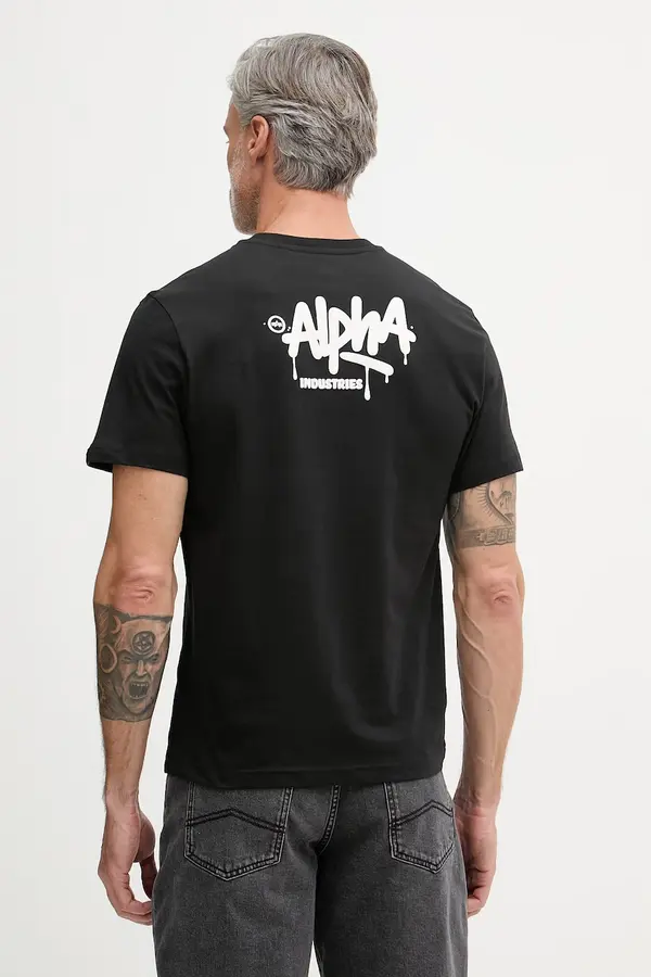 Alpha Industries Alpha Industries majica muška od pamuka Signature