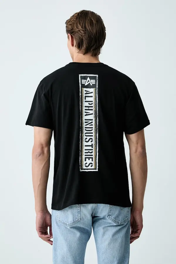 Alpha Industries Alpha Industries majica za muškarce od pamuka Backprint Vintage Panel