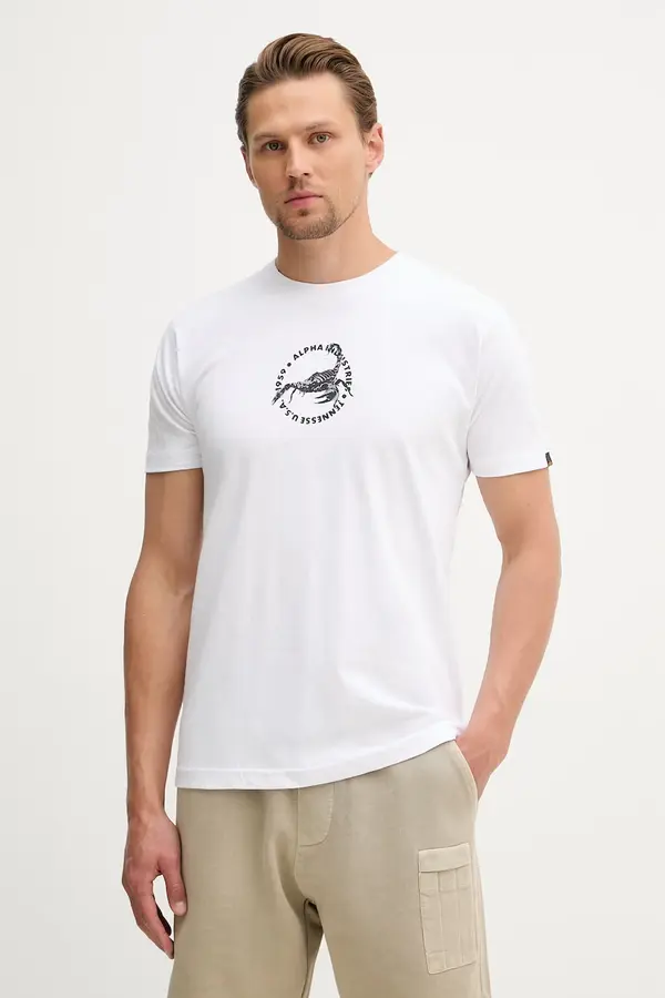 Alpha Industries Alpha Industries majica za muškarce od pamuka US Scorpion Backprint