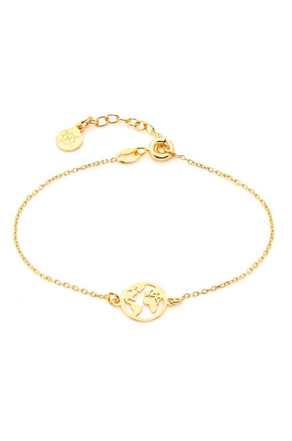 ANIA KRUK Ania Kruk - Srebrna narukvica presvučena zlatom Azymut