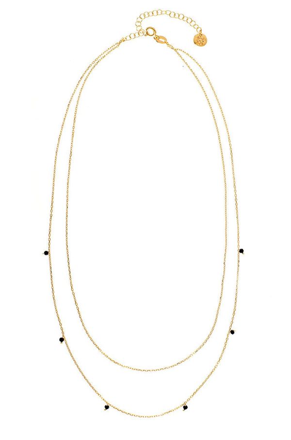 ANIA KRUK ANIA KRUK - Srebrna ogrlica prevučena zlatom Oval