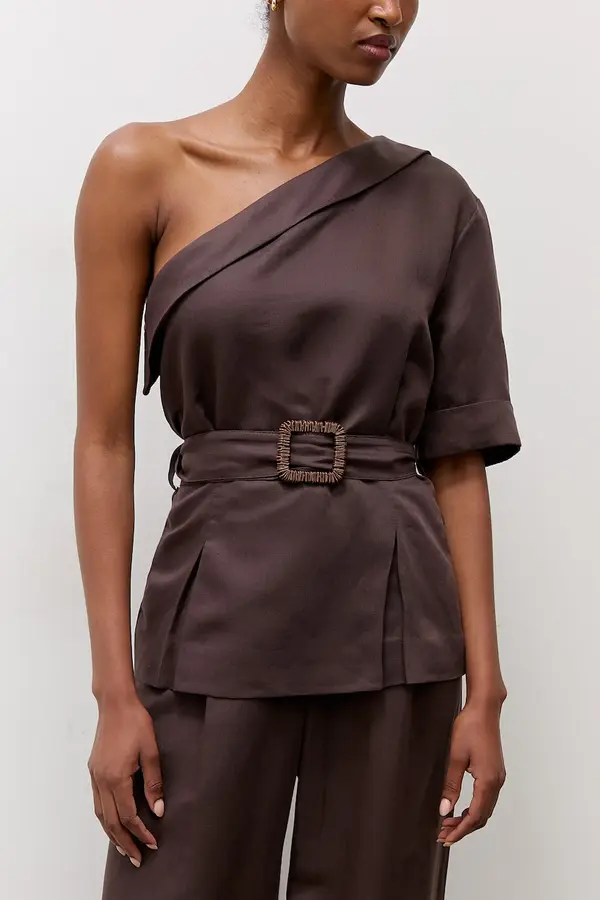 Answear.LAB Answear.LAB bluza za žene od lana