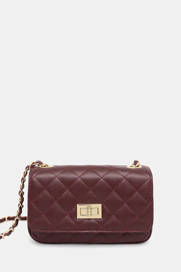Answear.LAB Answear.LAB crossbody torba za žene kožna