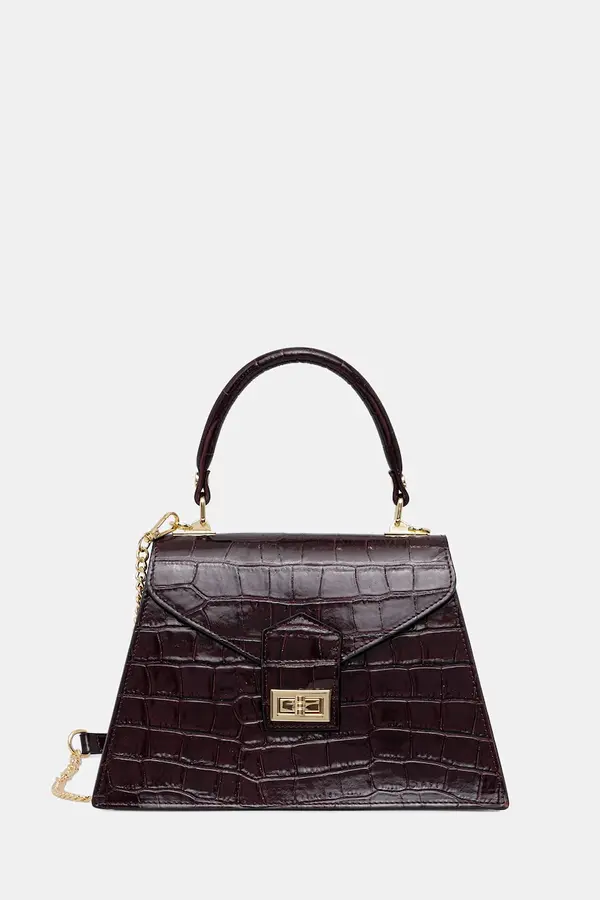 Answear.LAB Answear.LAB crossbody torba za žene kožna