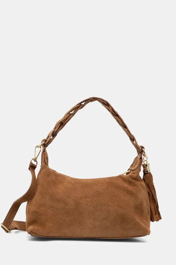 Answear.LAB Answear.LAB crossbody torba za žene od brušene kože